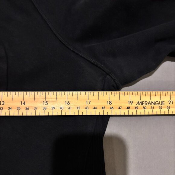 Lululemon Scuba Hoodie Size 8 Black Solid Full Zip Gym Workout Training - Picture 3 of 5